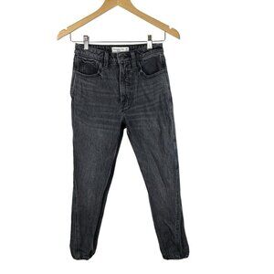 Abercrombie & Fitch‎ Curve Love The Skinny High Rise Grey Jeans Women’s Sz 26/ 2